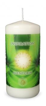 Energiekerze Aventurin/Inspiration 150/70